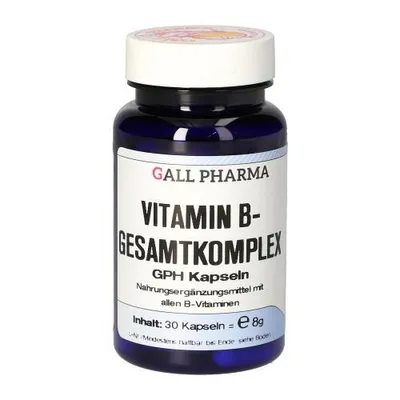 Produktbild von Vitamin B Gesamtkomplex Kapseln 30 St