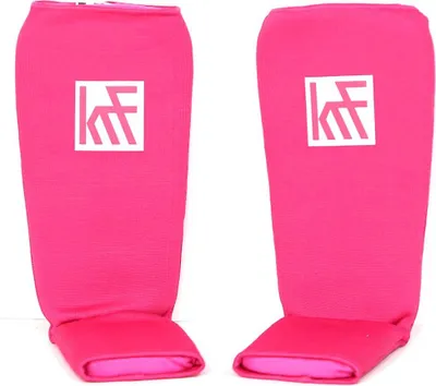 Produktbild von Krf Logo Schienbeinschoner Rosa L-XL Rosa L-XL
