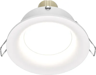 Immagine prodotto di Maytoni SLIM Faretto da incasso GU10 50 W, alluminio bianco, dimmerabile, IP20