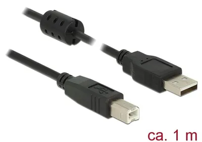 Produktbild von Delock Kabel USB 2.0 A Stecker > USB 2.0 B Stecker 1,0 m