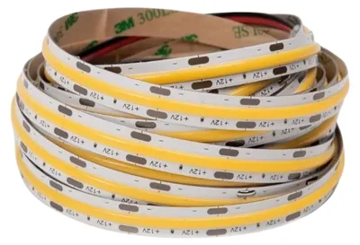 Obrázok produktu pre LED Solution COB LED pásik 8W/m 12V bez krytia IP20 Farba svetla: Teplá biela 191209