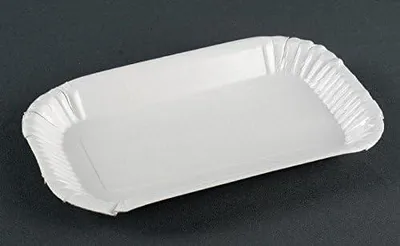 Produktbild von Pappschalen KU60, beschichtet, 15 x 23 x 2 cm, 1000 Stück