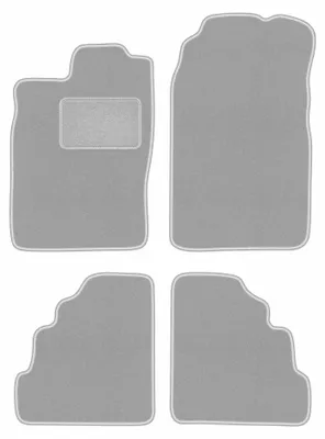 Immagine prodotto di Tappetini in moquette per Saab 900 II 1994-1998 (hatchback/liftback) – set 4 pezzi, grigi, su misura – Wielganizator OSLO
