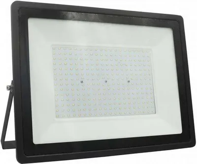 Produktbild von 200w LED Flutlicht Strahler für den Außenbereich IP65 in schwarz Eckig|Neutralweiß