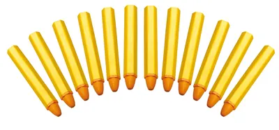 Produktbild von BGS 8823 Fettsignierstifte, gelb, 12 Stück