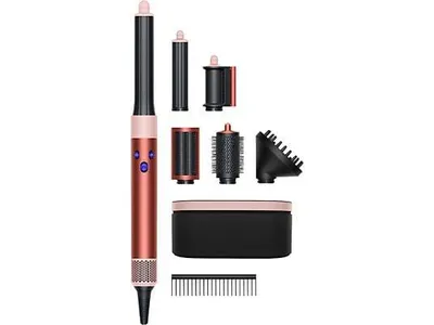 Produktbild von DYSON Multihaarstyler Complete Long Nickel/Kupfer, 6 Aufsätze, Lockenstab & Warmluft Lockenwickler für Alle Haare