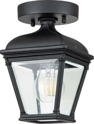 Produktbild von LED Außen Deckenleuchte, Laterne Landhausstil zur Terrassenbeleuchtung H: 22,5cm