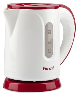 Immagine prodotto di Girmi BL10 Bollitore Elettrico 0,8 L Rosso Bianco 1100 W