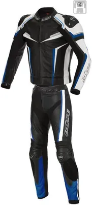 Zdjęcie produktu dla Kombinezon motocyklowy męski BUSE Mille czarno-niebieski 102001 58