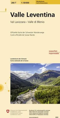 Produktbild von Swisstopo 1 : 50 000 Valle Leventina