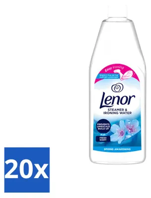 Produktbild von 20 x Lenor Bügelwasser Spring Awakening - 1000 ml - Vorteilspackung - 20 Stücke