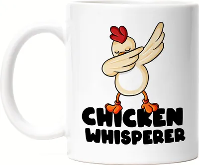 Produktbild von Chicken Whisperer Tasse Huhn-Fans Bauernhof Chicken Hühnerhof Geschenk