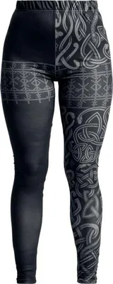 Produktbild von Black Premium by EMP Damen schwarze Leggings mit Print XL