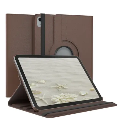 Produktbild von EAZY CASE - Tablet Hülle für Apple iPad 10,9" (10. Gen.) Schutzhülle, Tablet Case 360° drehbar in Braun