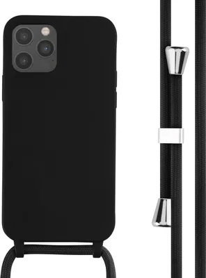 Immagine prodotto di Custodia in silicone imoshion con cinturino iPhone 12 (Pro) - Nero