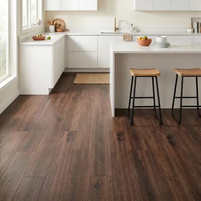 Produktbild von YZNAHRE PVC Bodenbelag 18 Stück Vinylboden Selbstklebend 2.5㎡ Klebefliesen Bodenfliesen Holzoptik Viny lFliesen Schneidbar Klebevinyl für Küche, Bad & Wohnbereich, Typ 1802-27
