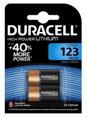 Obrázok produktu pre Duracell Ultra 123 BG2 jednorazová batéria CR123A Lithium