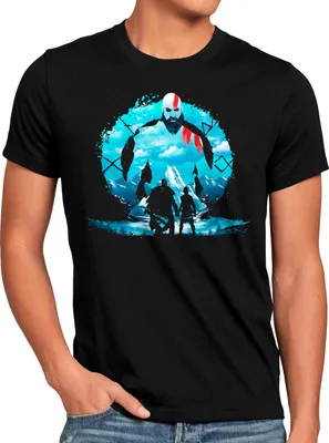 Produktbild von style3 Godly Game Herren T-Shirt action adventure kratos sparta