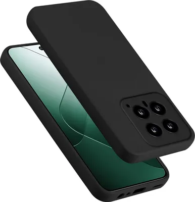 Immagine prodotto di Cadorabo Custodia per Xiaomi 14 Custodia in silicone per telefoni cellulari in silicone liquido, antigraffio e antiurto per Xiaomi 14