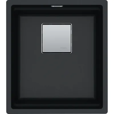 Produktbild von FRANKE KUBUS 2 KNG 110-37 Unterbauspüle / Fraganit / Onyx / Druckknopf / 45 cm