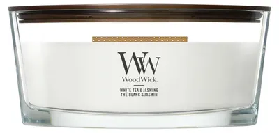 Productafbeelding van WoodWick White Tea & Jasmine, Overige, Wit, Jasmijn, Thee, 1 stuk