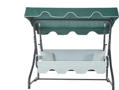 Image de Skye Decor, Olea 11 - Multicolore, balancelle triple, multicolore, 200 x 170 x 110 cm