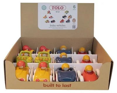 Produktbild von Tolo -Karton mit 12 Fahrzeugen / Straßenfahrzeug-Set