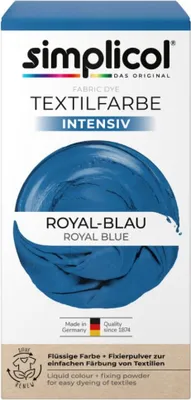 Immagine prodotto di Simplicol tintura liquida intensa per tessuti in blu reale