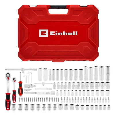 Produktbild von Einhell 110-tlg. Stecknuss- und Ratschen-Set