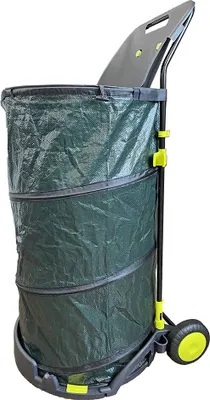 Obrázek produktu pro Zahradní vozík s lopatou na listí 504347, skládací, 59 x 49 x 108 cm