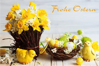 Produktbild von Ostern - Glückwunschkarte im Format 11,5 x 17 cm mit Briefumschlag