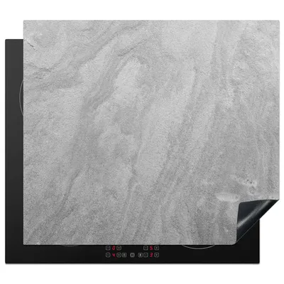 Obrázek produktu pro KitchenYeah® Kryt varné desky šedý - kámen - budovy - design, 57x51cm, dekorace do kuchyně, keramický kryt varné desky, kryt varné desky