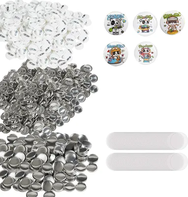 Produktbild von VEVOR Anstecknadeln Button-Teile 25mm 500Stk. für Buttonmaschine DIY