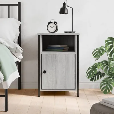 Obrázek produktu pro vidaXL Noční stolek Grey Sonoma 40x42x60 cm výrobek ze dřeva