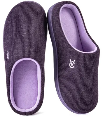 Produktbild von Hausschuhe Pantoffeln Damenhausschuhe - Zweifarbig - Memory Foam - Rutschfest - Größe in Produktoption