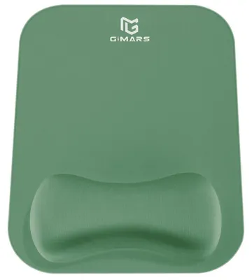 Obrázok produktu pre Ergonomická podložka pod myš s gélom a oporou pre ruku, tmavozelená, 28,1 x 21,2 cm