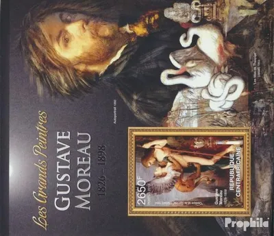 Produktbild von Briefmarken Zentralafrikanische Republik 2013 Mi Block 993 (kompl. Ausgabe) postfrisch Gustave Moreau