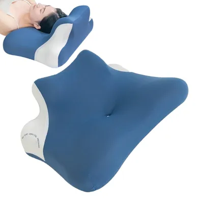 Image de Coussin ergonomique en forme de coin pour le soutien du cou et du dos