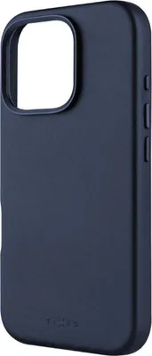 Produktbild von Handyhülle für iPhone 16 Pro, Fixed MagLeather mit MagSafe, Dunkelblau