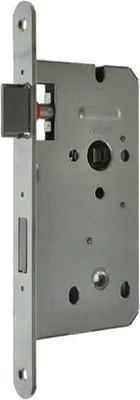 Produktbild von GERDA ZW100S 72/50 WC-Türschloss, silber verzinkt