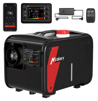 Produktbild von HBH-3 8KW Diesel-Standheizung, 12/24 V DC & 220-240 V AC, APP & Adapter, Bluetooth-Steuerung, 10 Stufen, 5-Höhenmodi, für Wohnmobil & Lkw