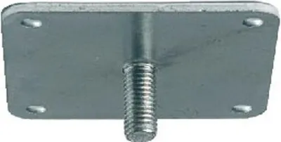 Produktbild von Format Befestigungsplatte M10 80x80mm verz.
