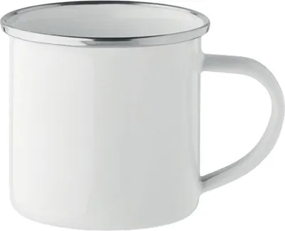 Immagine prodotto di MidOcean - Tazza da caffè "Plateado S", smalto, 200ml MO331 (taglia unica) (bianco)