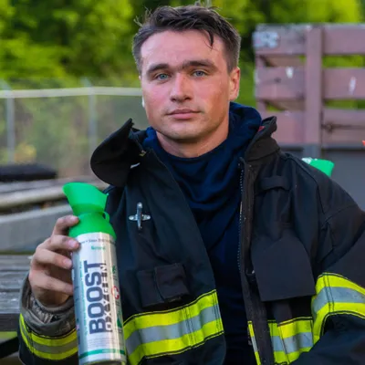 Obrázek produktu pro Boost Oxygen doplňkový kyslík v plechovce Přírodní, velký, 3x9L