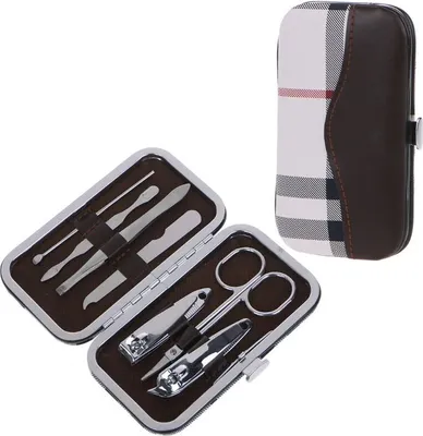 Image de Kit Manucure Outillage Ongles Pédicure