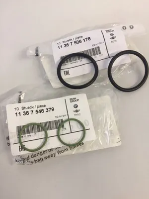 Produktbild von Original BMW VANOS Dichtung O-Ring 7506178 7546379 Steuerventil Magnetventil SET