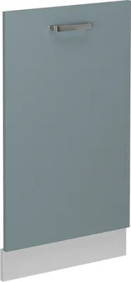Produktbild von Geschirrspülblende Vicco R-Line Blau-Grau 45 cm ohne Arbeitsplatte, Model 54479