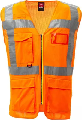 Produktbild von Warnweste "EXTRA MESH" - Payper Fluoorange S
