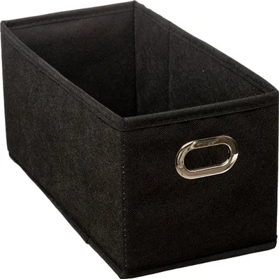 Produktbild von 5five Simply Smart Aufbewahrungskorb Mix N Modul, Pappe, PP-Kunststoff, Schwarz, 15 x 31 cm, 160384J