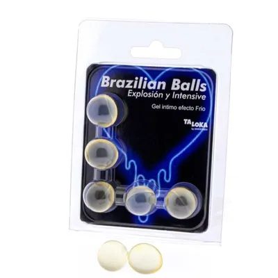 Image de Taloka - 5 Blle Brésiliens, Gel Excitant Avec Effet De Clte Et De Vibration